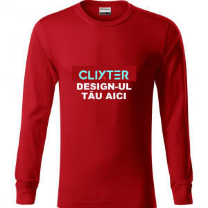 tricou cu maneca lunga personalizabil