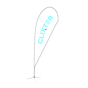 steag lacrima l cu baza cruce