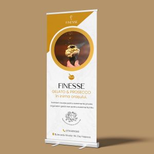 roll up banner 85x200 cm